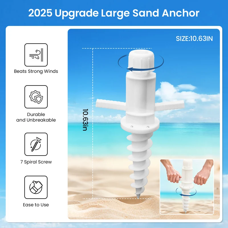 6ft | Detachable Sidewall | With Carry Bag | Beach Cabana Tent