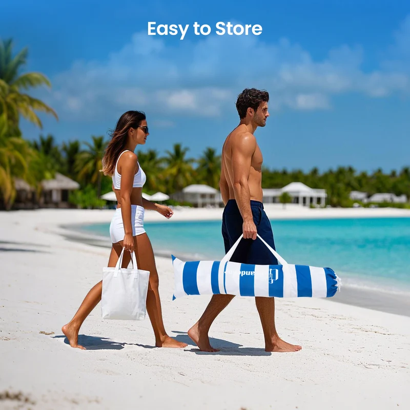 6ft | Detachable Sidewall | With Carry Bag | Beach Cabana Tent