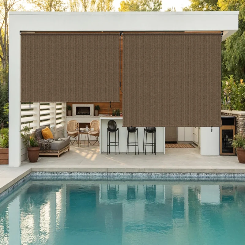 Hand Crank | Outdoor | Roller Shade