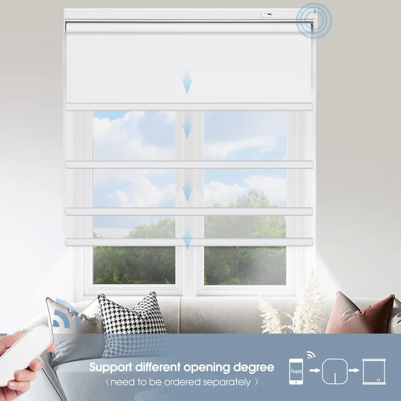Motorized | Blackout | Rechargeable | Roller Shades | Pre-Sized