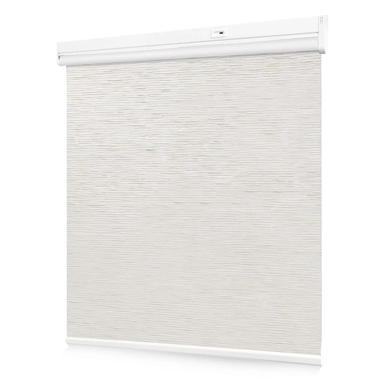 Motorized | Blackout | Rechargeable | Roller Shades | Textured Fabric | Customizable