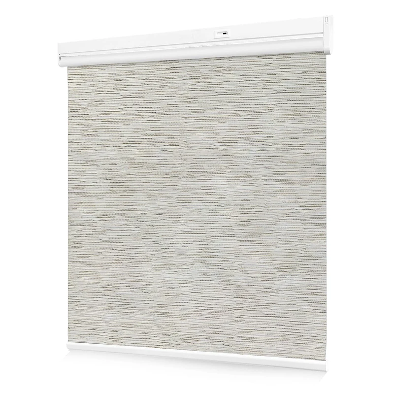 Motorized | Blackout | Rechargeable | Roller Shades | Textured Fabric | Customizable