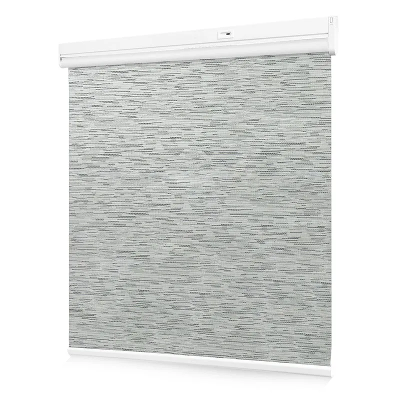 Motorized | Blackout | Rechargeable | Roller Shades | Textured Fabric | Customizable