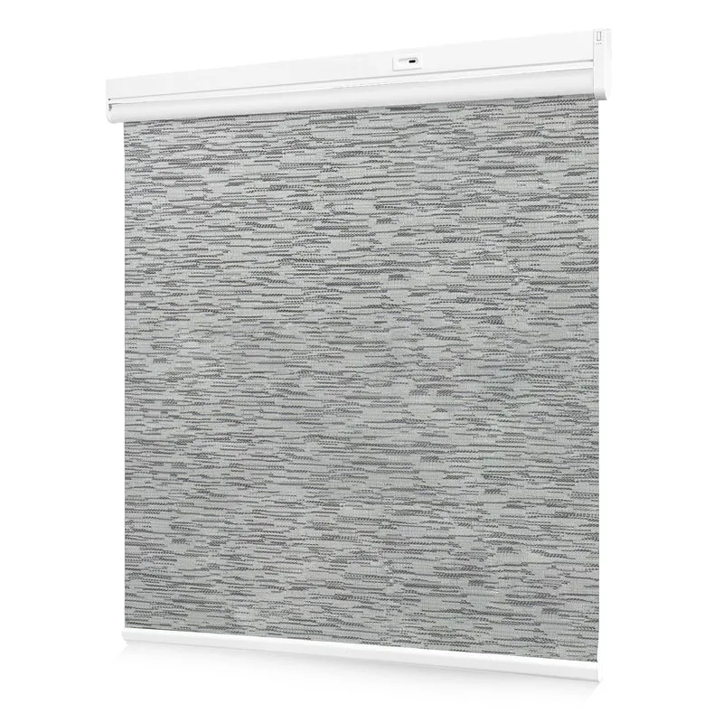 Motorized | Blackout | Rechargeable | Roller Shades | Textured Fabric | Customizable