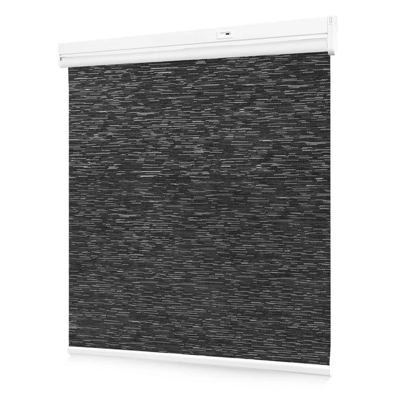 Motorized | Blackout | Rechargeable | Roller Shades | Textured Fabric | Customizable