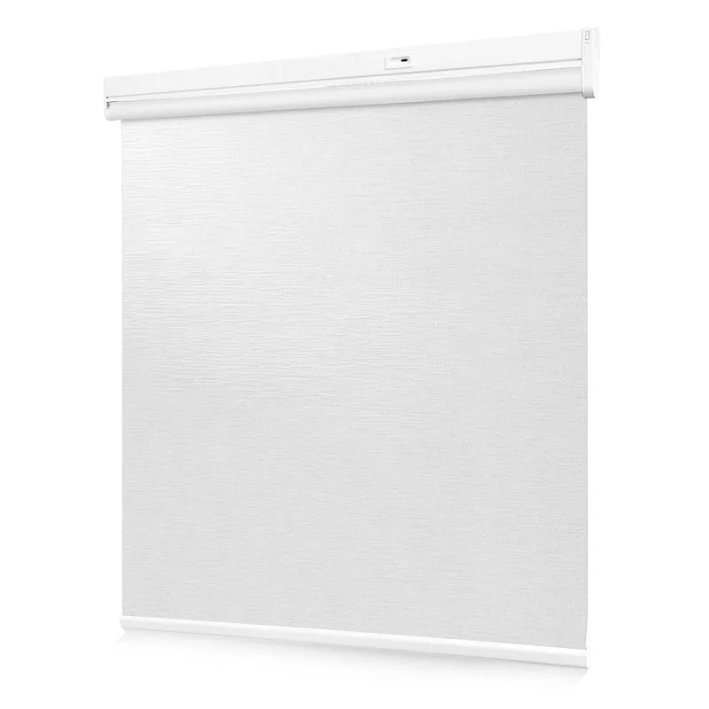 Motorized | Blackout | Rechargeable | Roller Shades | Textured Fabric | Customizable