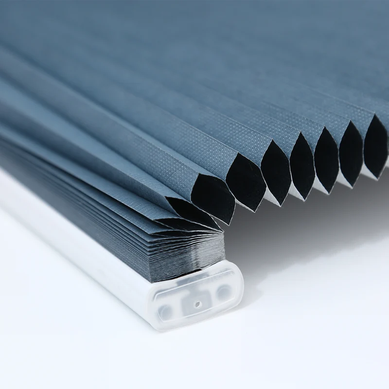 Cordless | Blackout | Free-Stop | Cellular Shades | Blue