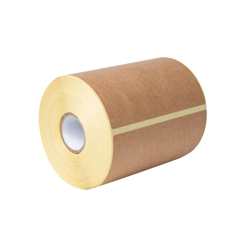 ECO Thermotransfer-Etiketten aus Kraftpapier 100 x 150 mm (verschiedene Varianten)
