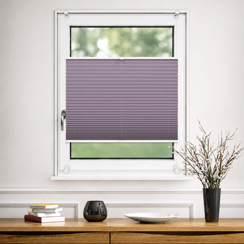 Thermo-Klemmfix-Plissee – ohne Bohren