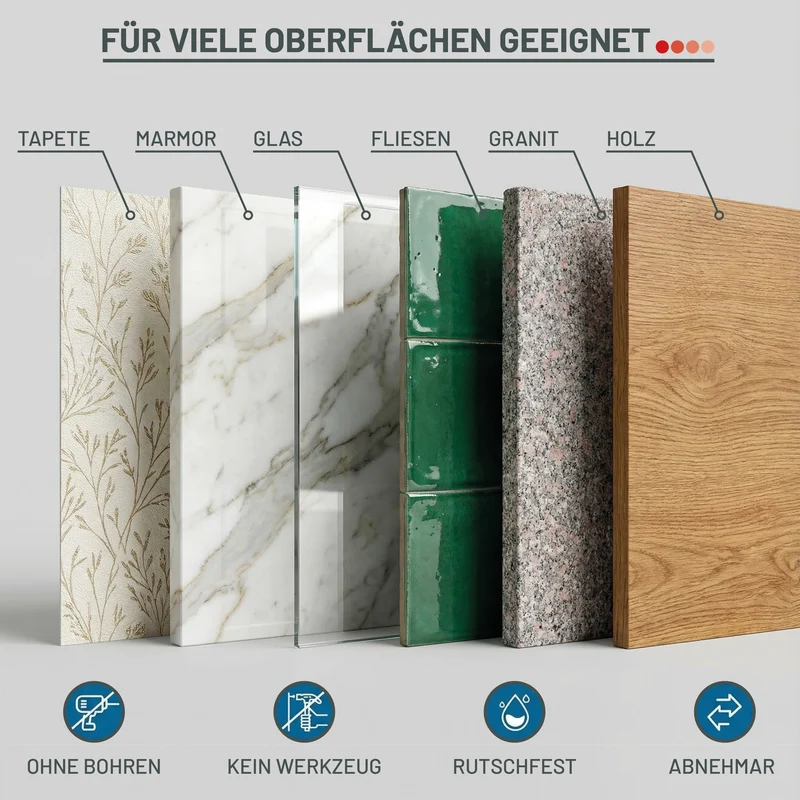 X-press Spannstange ausdrehbar Weiß