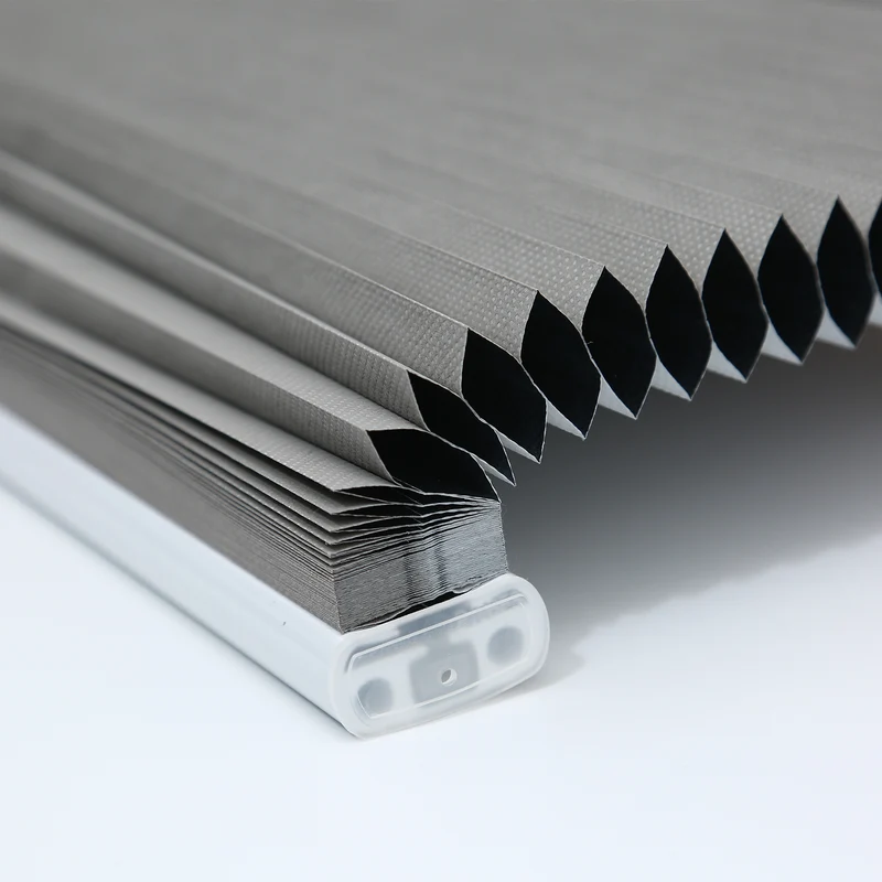 Cordless | Blackout | Free-Stop | Cellular Shades | Gray