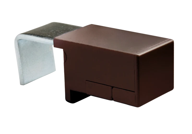 4x-Set Platzsparender Metall-Klemmfix-Halter Standard