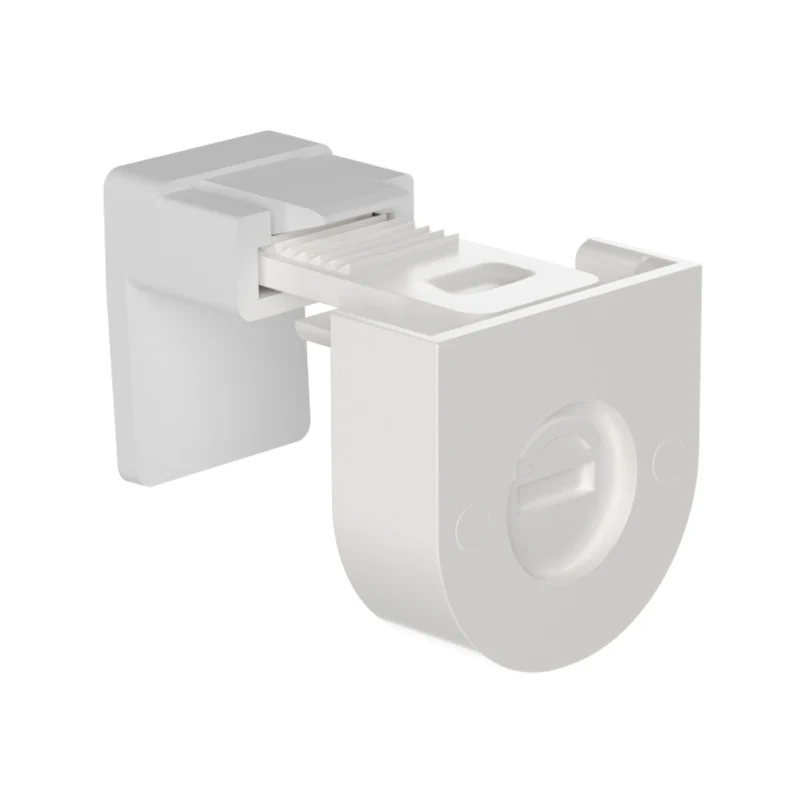 4x-Set Schmale Klemmfix-Halter zum Anklemmen von verspannten Plissees am Fensterrahmen