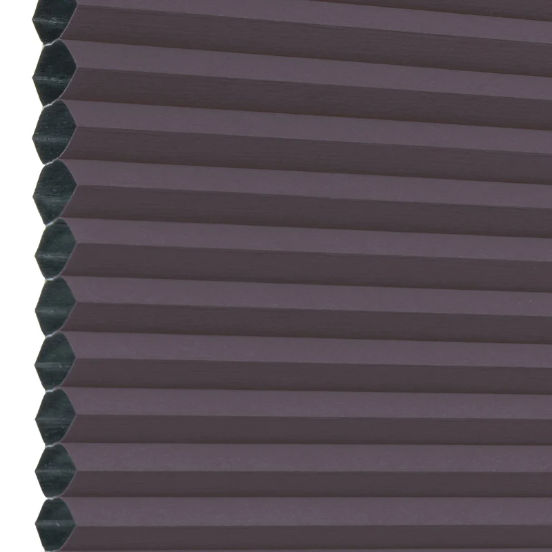 Stoffmuster Thermo-Waben-Plissee-Material