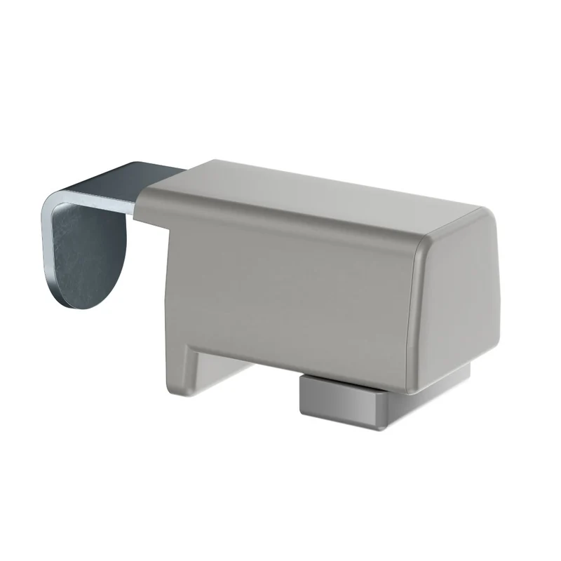 4x-Set Platzsparender Metall-Klemmfix-Halter zum Anklemmen von verspannten Plissees am Fensterflügel