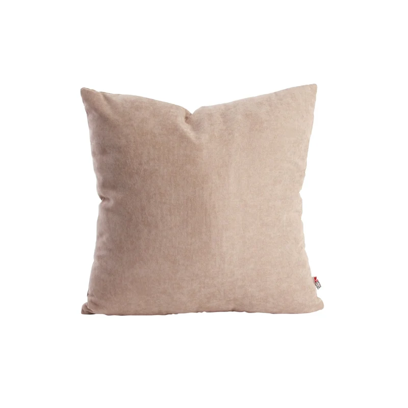 Dekokissen Uni Cappuccino 45x45 cm mit Füllung | OEKO-TEX®