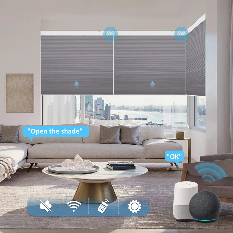 Motorized | Blackout | Rechargeable | Cellular Shades | Customizable