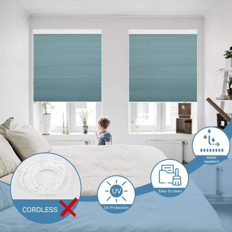 Motorized | Blackout | Rechargeable | Cellular Shades | Customizable