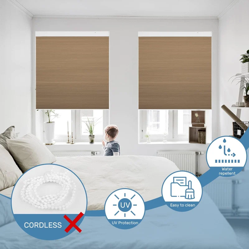 Motorized | Blackout | Rechargeable | Cellular Shades | Customizable