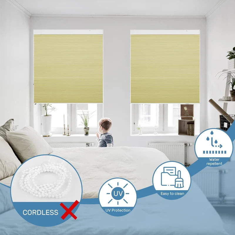 Motorized | Blackout | Rechargeable | Cellular Shades | Customizable