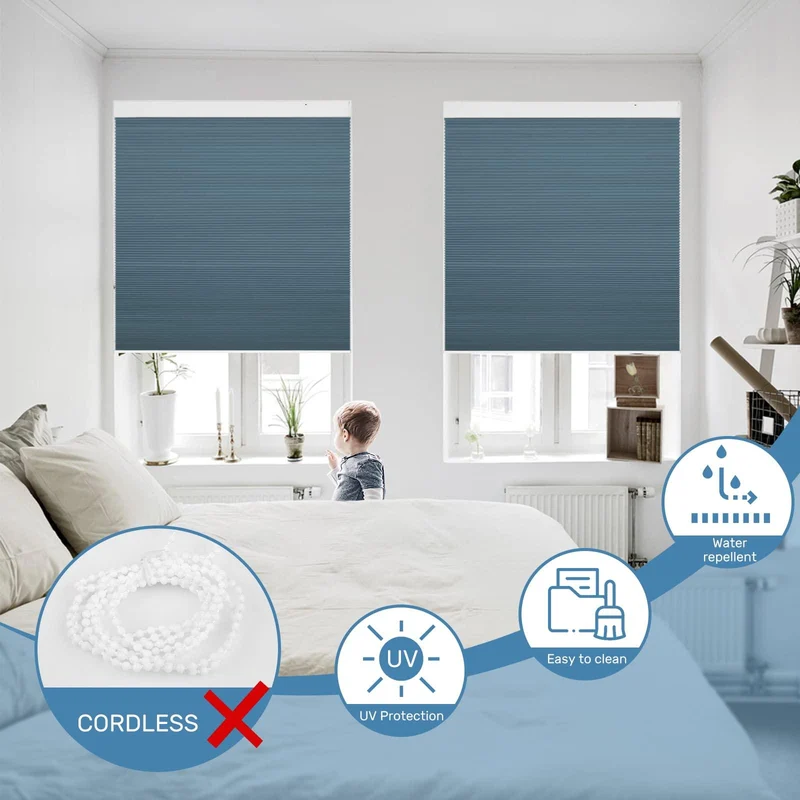 Motorized | Blackout | Rechargeable | Cellular Shades | Customizable