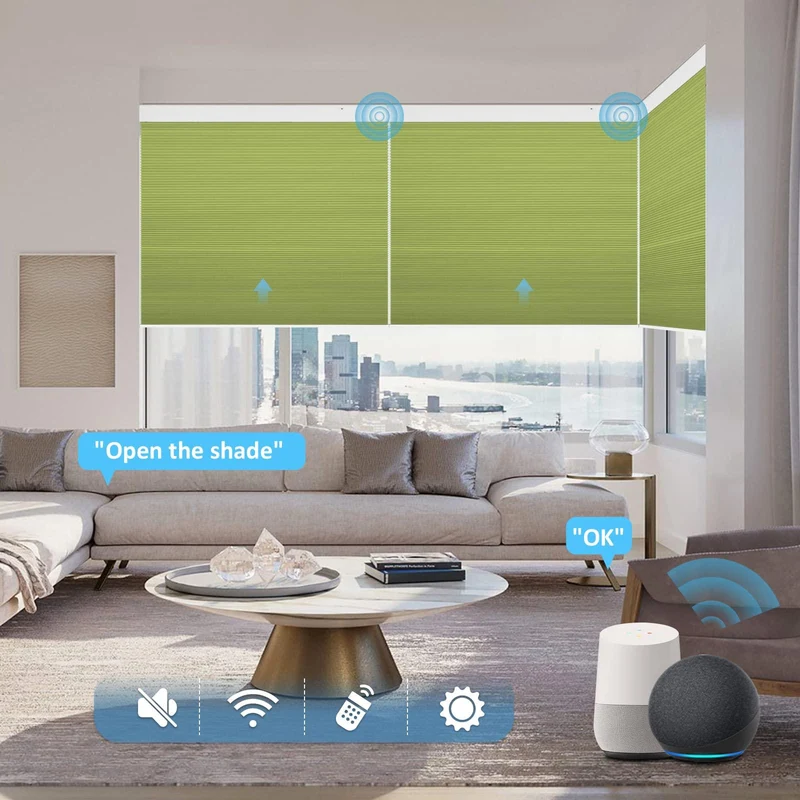 Motorized | Blackout | Rechargeable | Cellular Shades | Customizable
