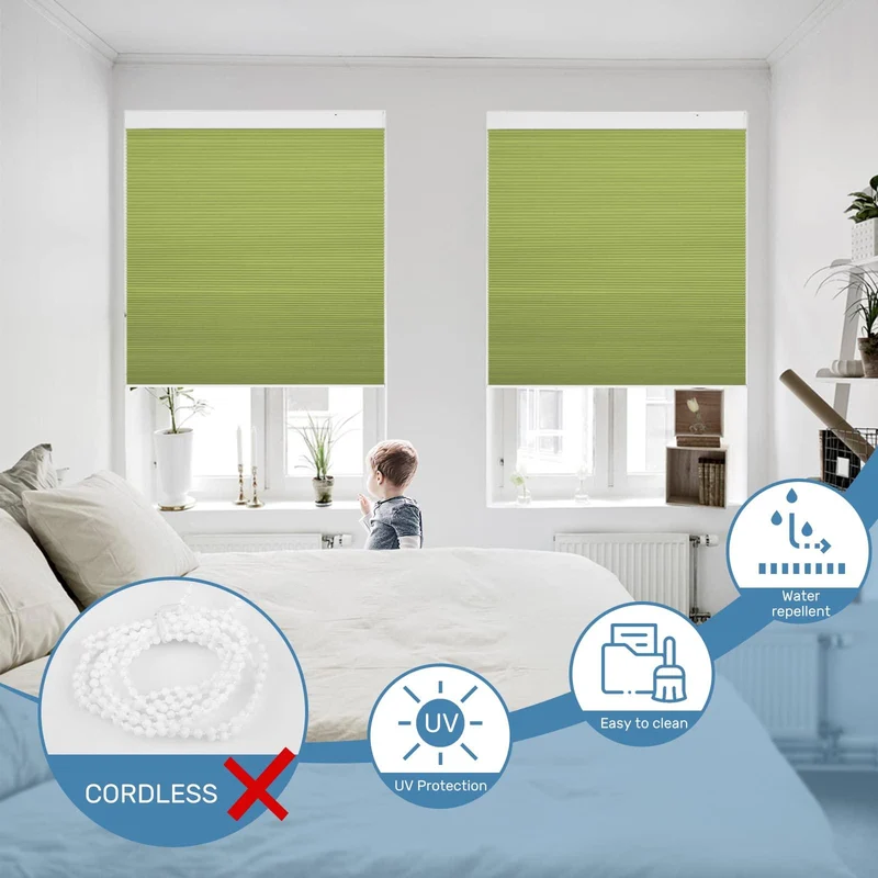 Motorized | Blackout | Rechargeable | Cellular Shades | Customizable