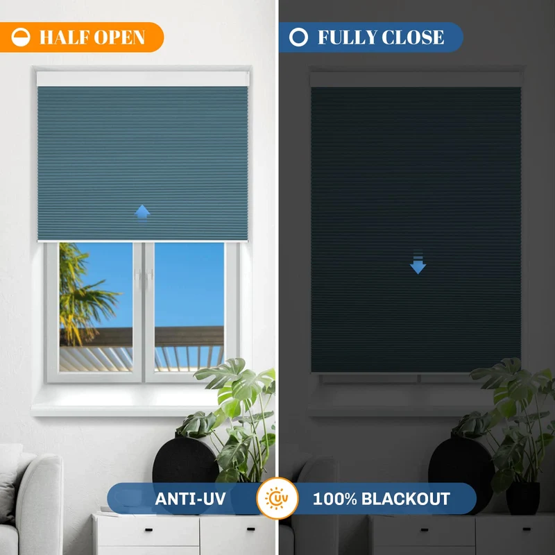 Motorized | Blackout | Rechargeable | Cellular Shades | Customizable