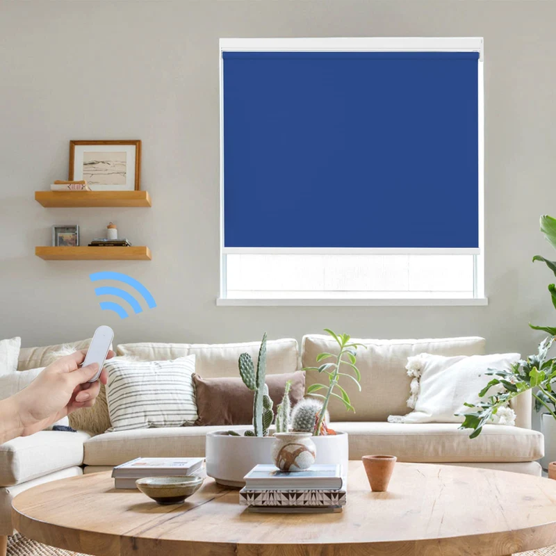 Motorized | Light Filtering | Rechargeable | Roller Shades | Customizable