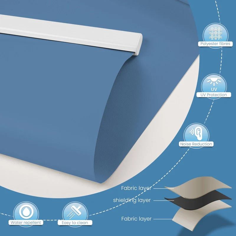 Motorized | Blackout | Rechargeable | Roller Shades | Customizable