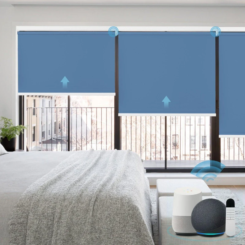 Motorized | Blackout | Rechargeable | Roller Shades | Customizable