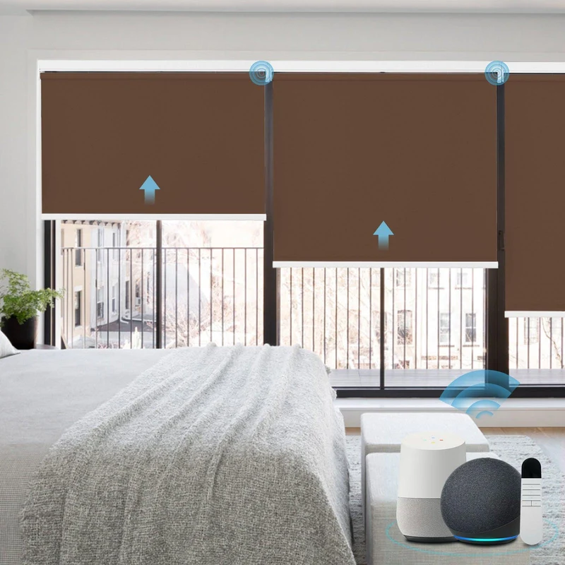 Motorized | Blackout | Rechargeable | Roller Shades | Customizable
