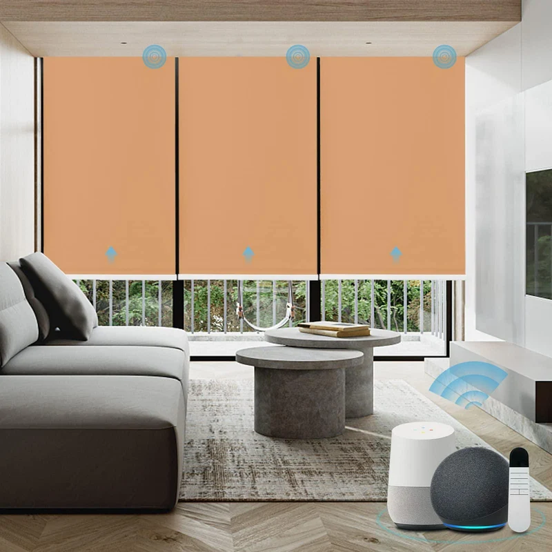 Motorized | Blackout | Rechargeable | Roller Shades | Customizable