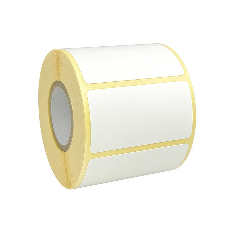 Weiße Thermo-Etiketten 50x30 mm mit Perforation (verschiedene Varianten)