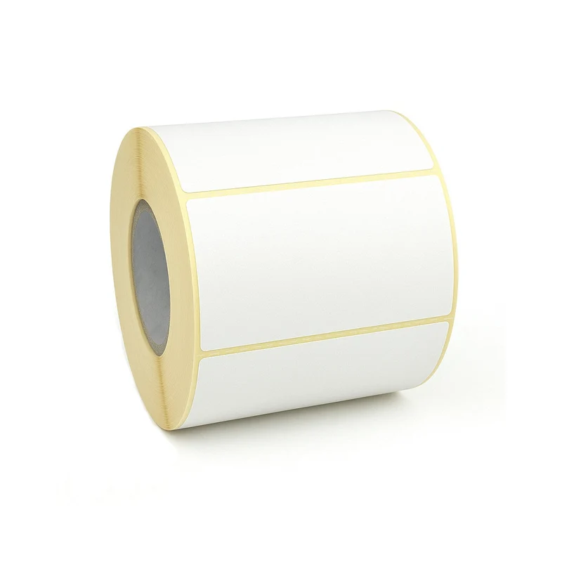 Weiße Thermoetiketten 60 x 40 mm mit Perforation (verschiedene Varianten)