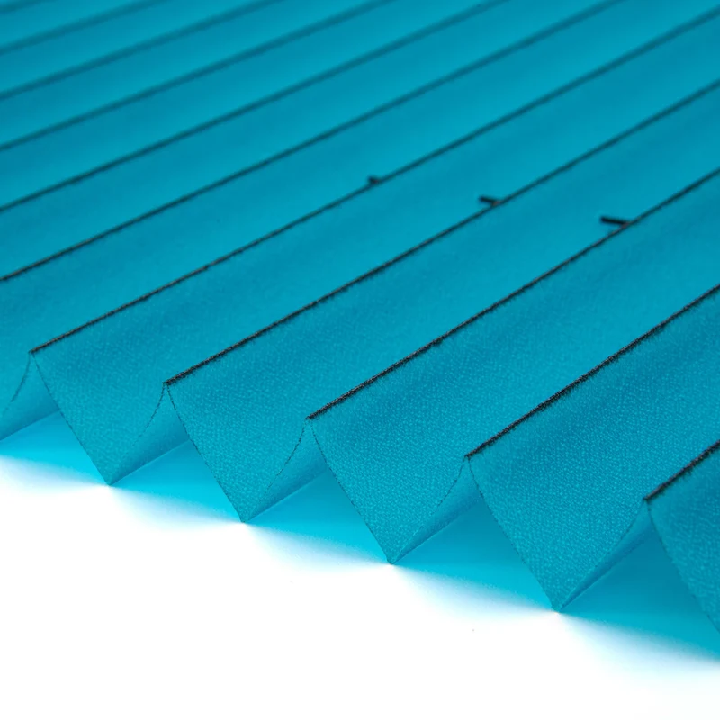 Klemmfix Plissee "FLORIDA" einzigartiges Design mit bezauberndem Lichteffekt