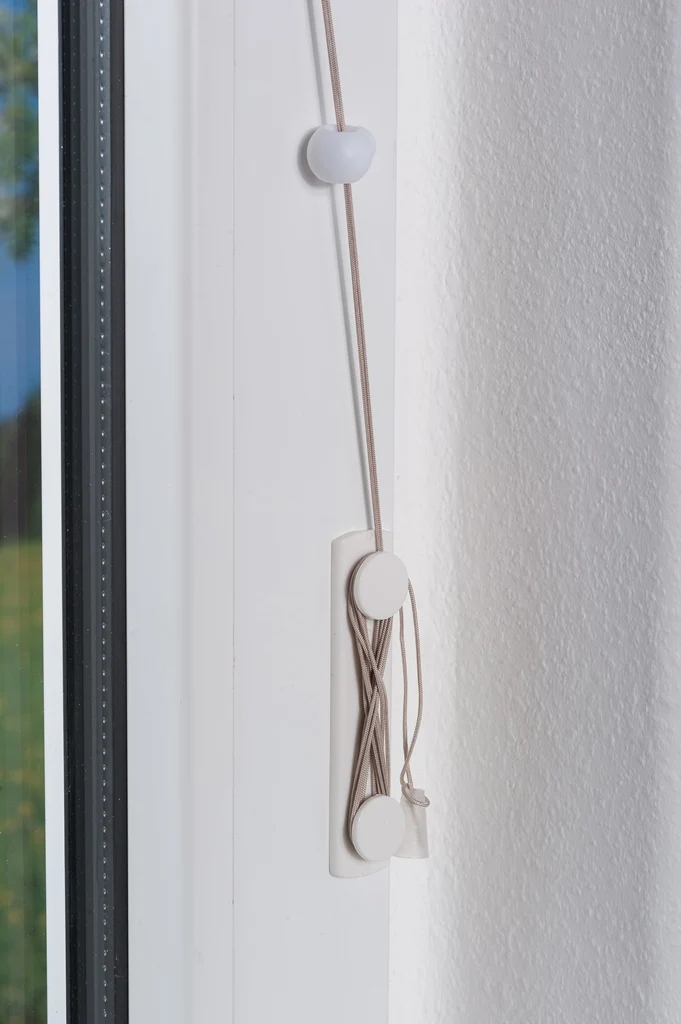 Klebe-Plissee "COMO", Lichtschutz, freihängend