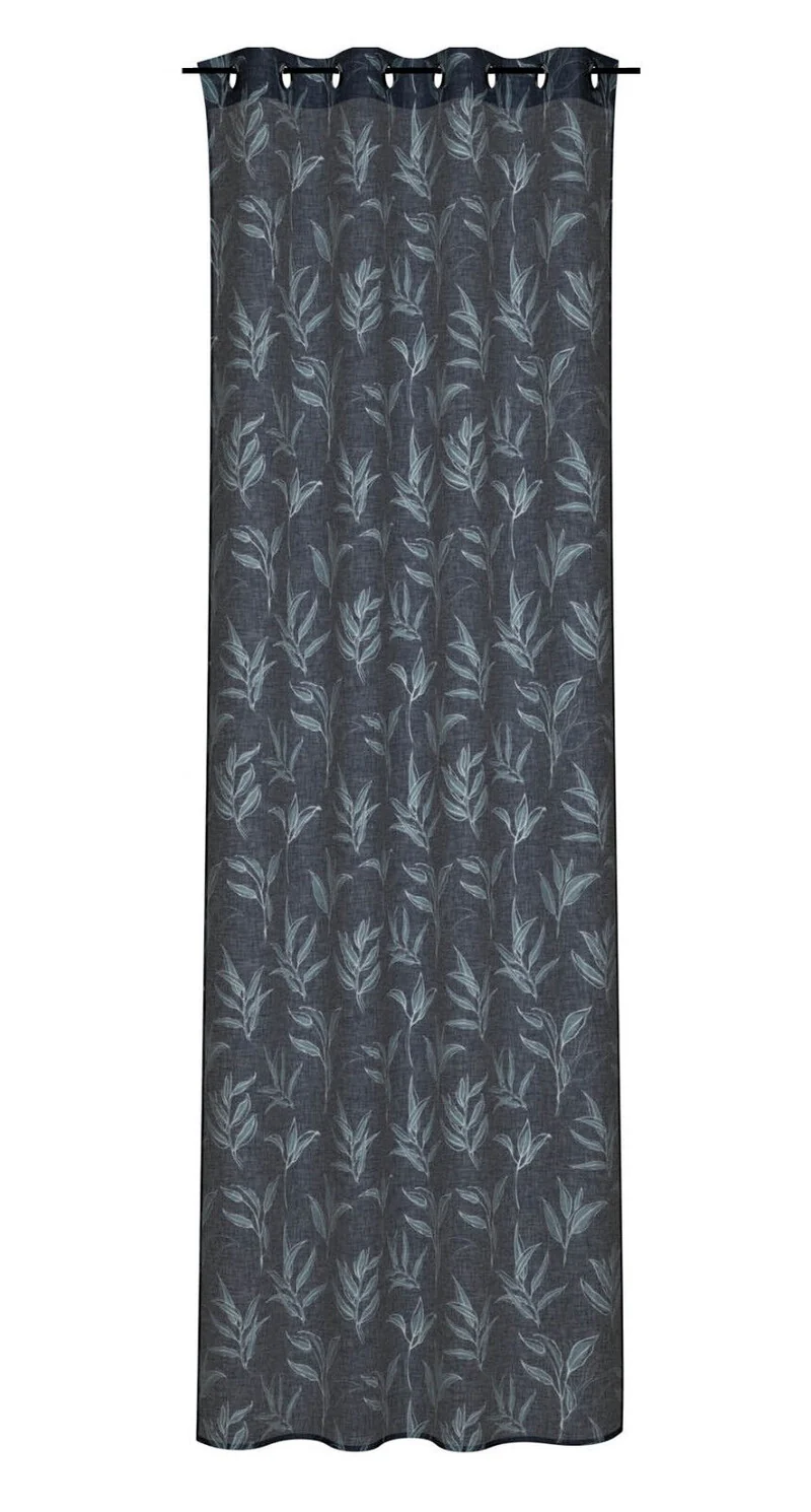 Ösenschal Evander blau BxH 140x245cm