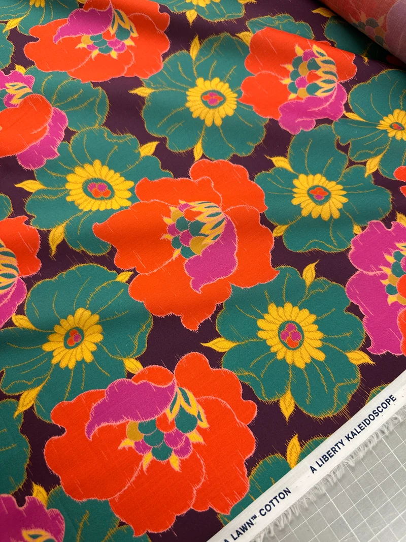 No. 2009 LIBERTY Tana Lawn orange grün