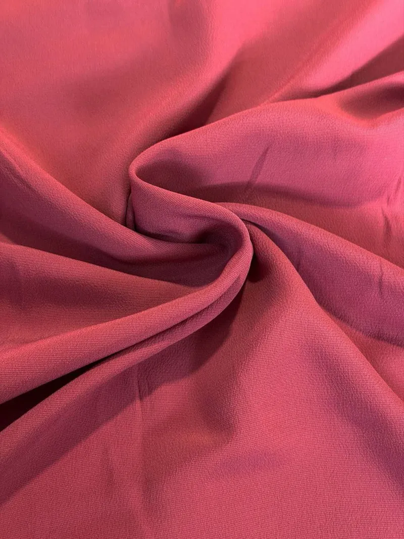 No. 1951 Crepe de Chine berry