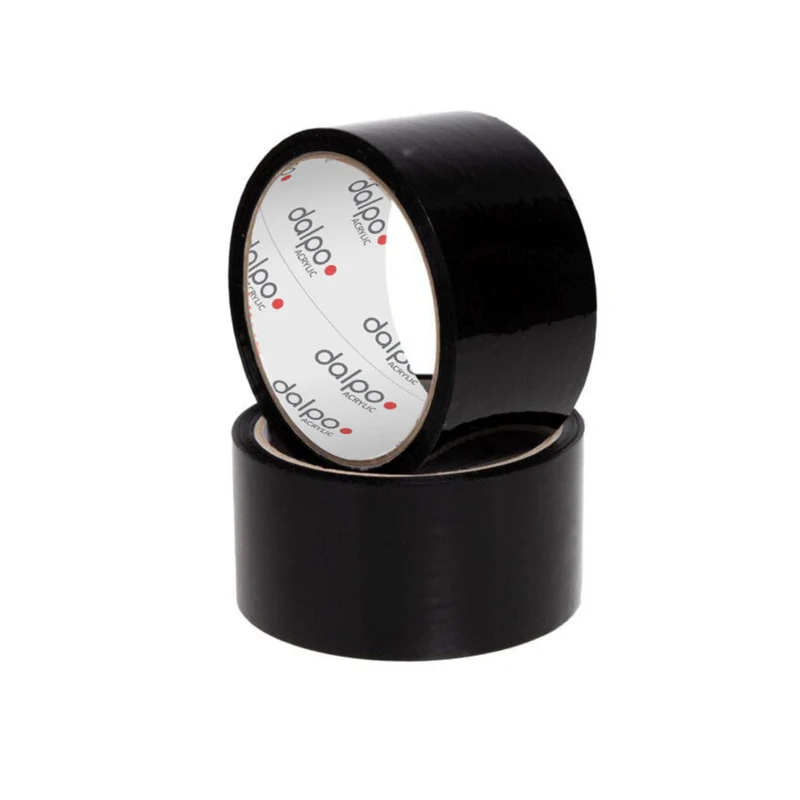 Schwarz Acryl-Packklebebänder Basic 48 mm x 45 m