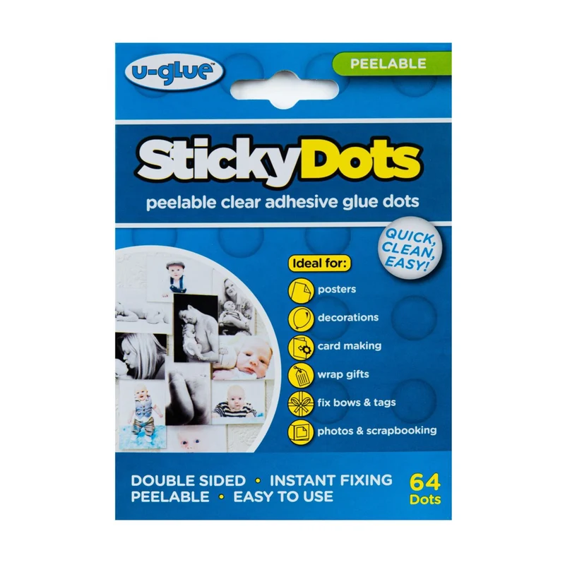 Ablösbare Klebepunkte – Sticky Dots