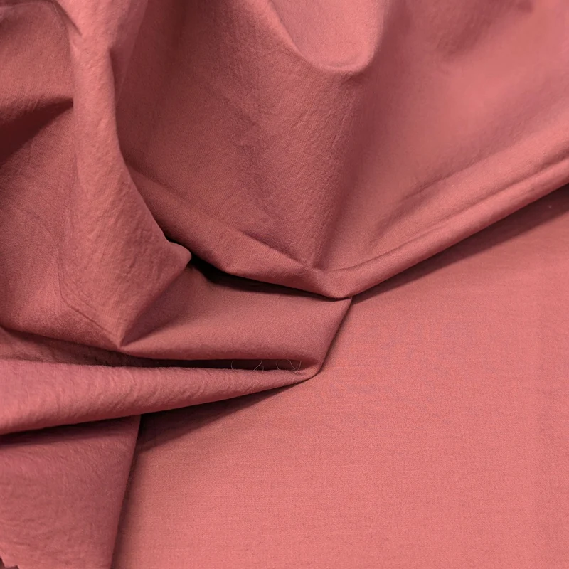 No. 1529 Baumwoll-Blusenstoff crinkle-touch mauve Brun. Cuc. | 1,20m