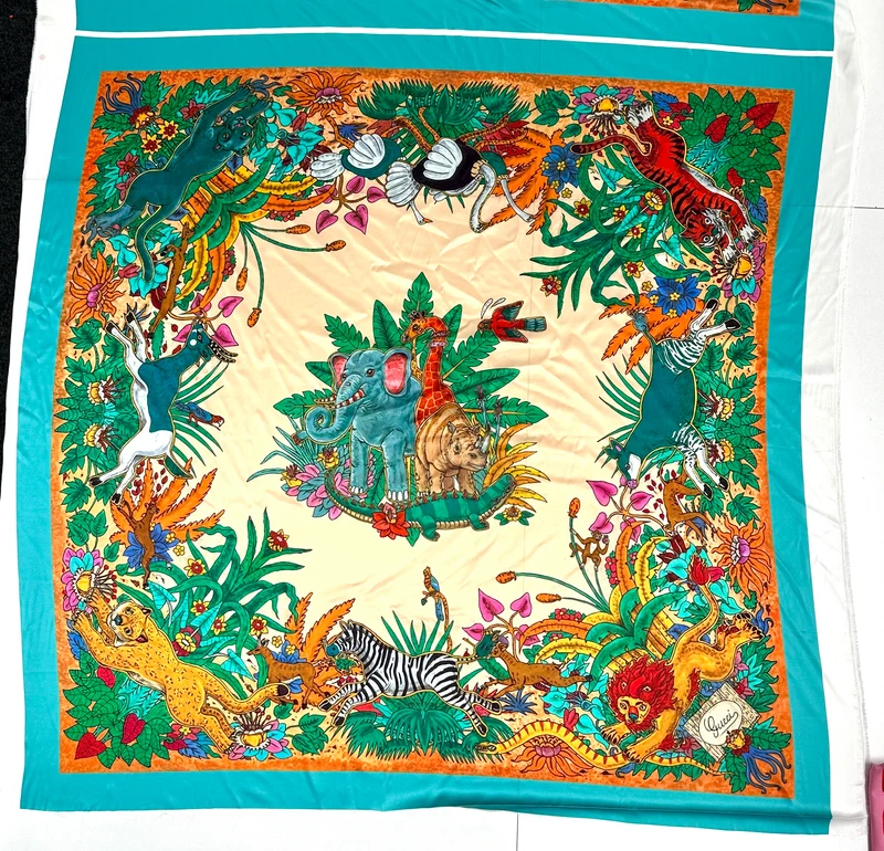 Seidenpanel 125 x 125