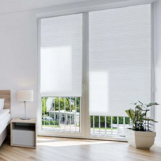 "Waben" Plissee, Perfekte Kombination aus Energieeffizienz und Privatsphäre