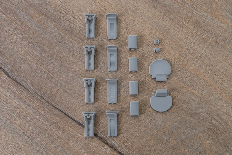 Klemmträger und Zubehör Montage-Set für Klemmfix Plissee