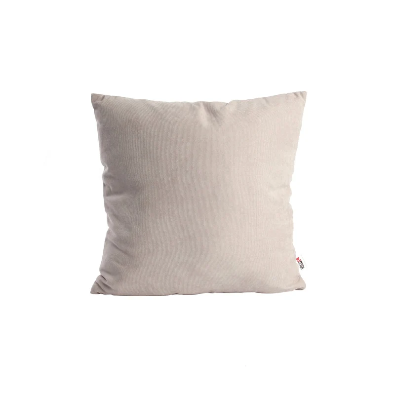 Dekokissen Uni Hellgrau 45x45 cm mit Füllung | OEKO-TEX®