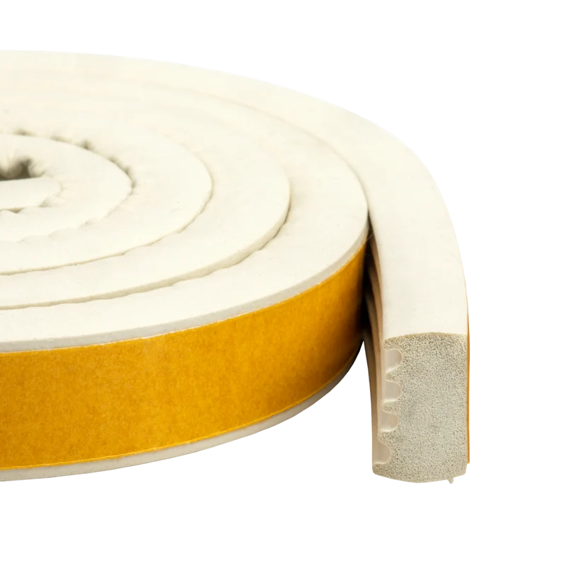 Gummidichtung selbstklebend, Universalprofil UD, 15×8 mm (verschiedene Farben und Längen)