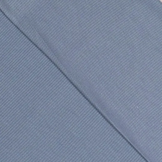 No. 1948 Rippstoff Viskose jeansblau