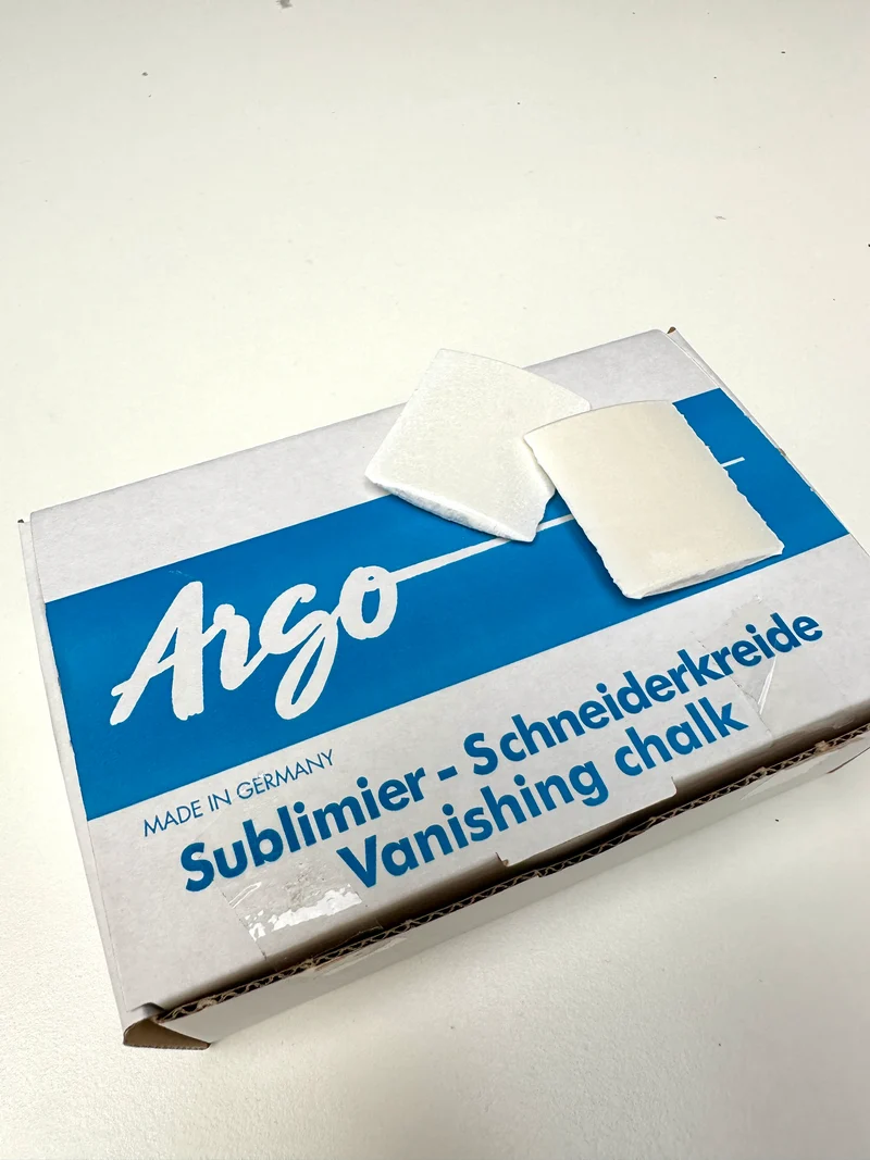 Sublimierkreide | Zauberkreide | Schneiderkreide